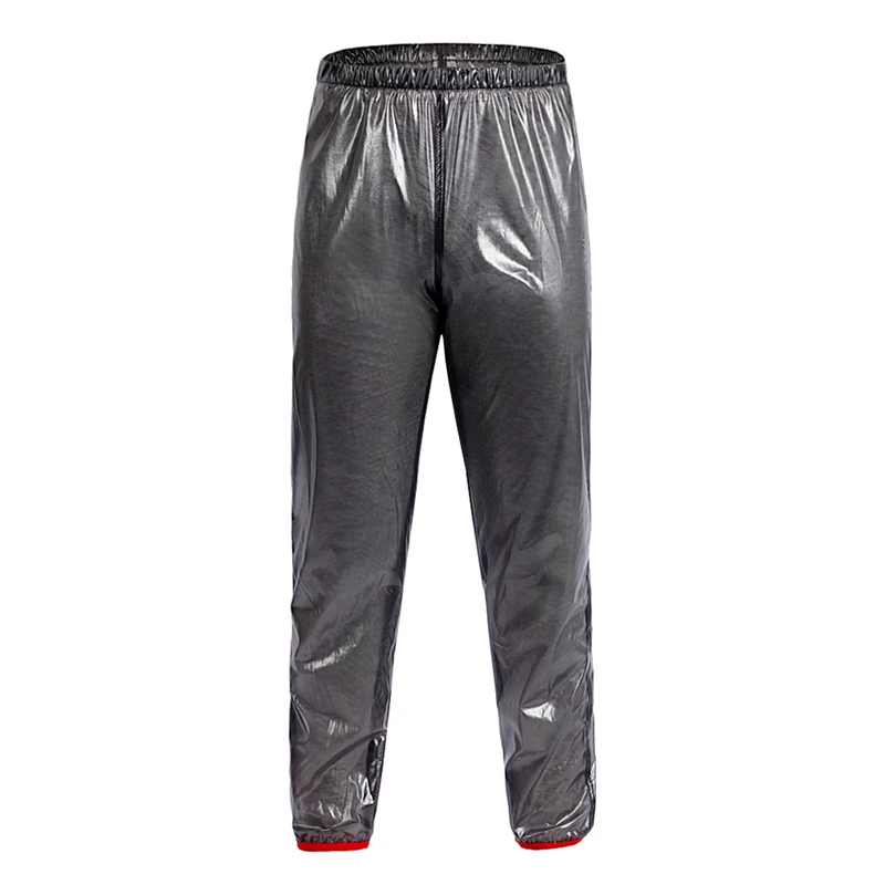WOSAWE непромокаемые ветрозащитные штаны для велоспорта, спорта на открытом воздухе, многофункциональные для бега, туризма, рыбалки, велоспорта, штаны для защиты от дождя - Цвет: Черный