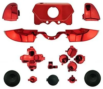 Bumpers Triggers Buttons Dpad LB RB LT RT for Xbox One Elite Controller Chrome Red | Электроника