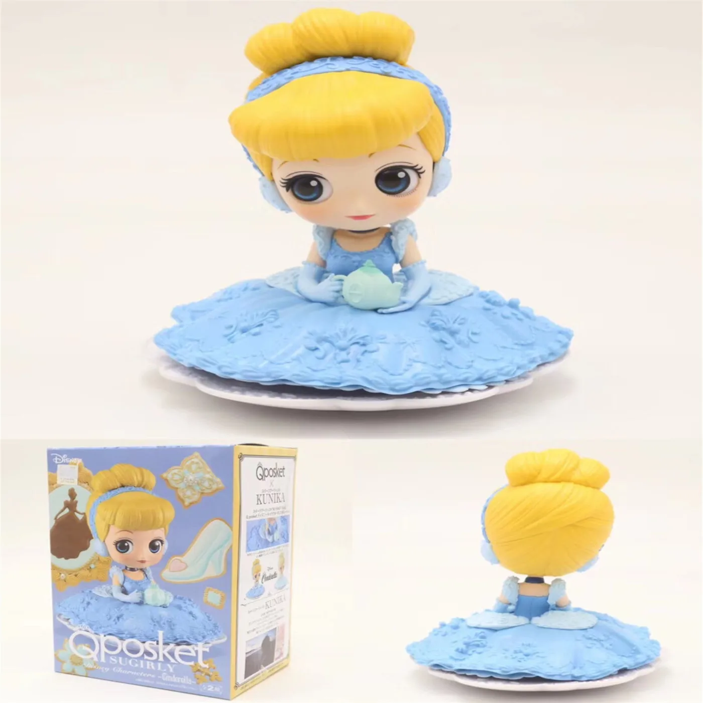 Hand-made Qposkets Cartoon Disneys Princess Cinderella Action Figure Funkos Birthday Gift Model Figures for Girl | Игрушки и хобби