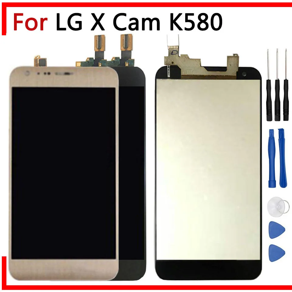 100 Tested Original For LG X Cam K580 LCD Display Touch Screen