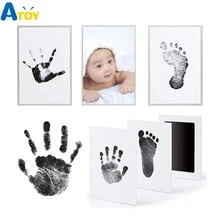 Footprint Imprint Kit Baby Ink Pad Storage Memento Ink Newborn Photo Frame Kits Baby Souvenir Drawer Inkless Handprint Casting-in Hand & Footprint Makers from Mother & Kids on Aliexpress.com | Alibaba Group