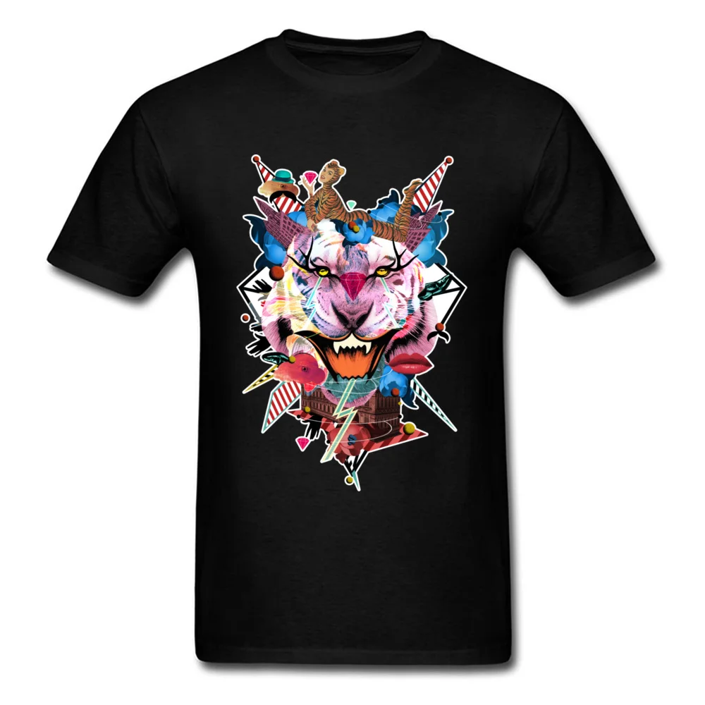 the hype Party Short Sleeve Tops Shirts NEW YEAR DAY Round Collar 100% Cotton Men's T-Shirt Party T Shirt 2018 Fashion the hype black