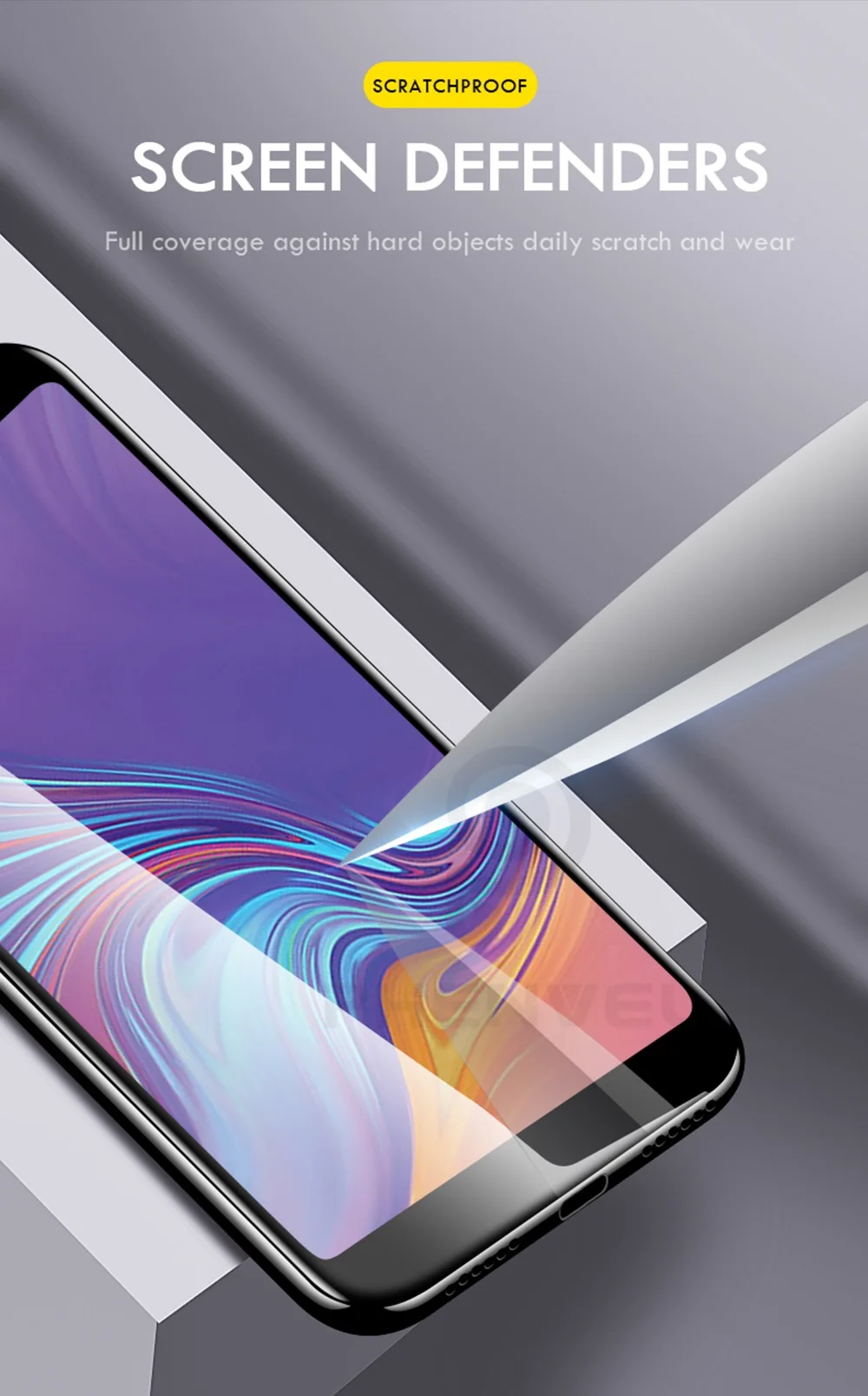 for galaxy a7 2018 glass protector  (12)