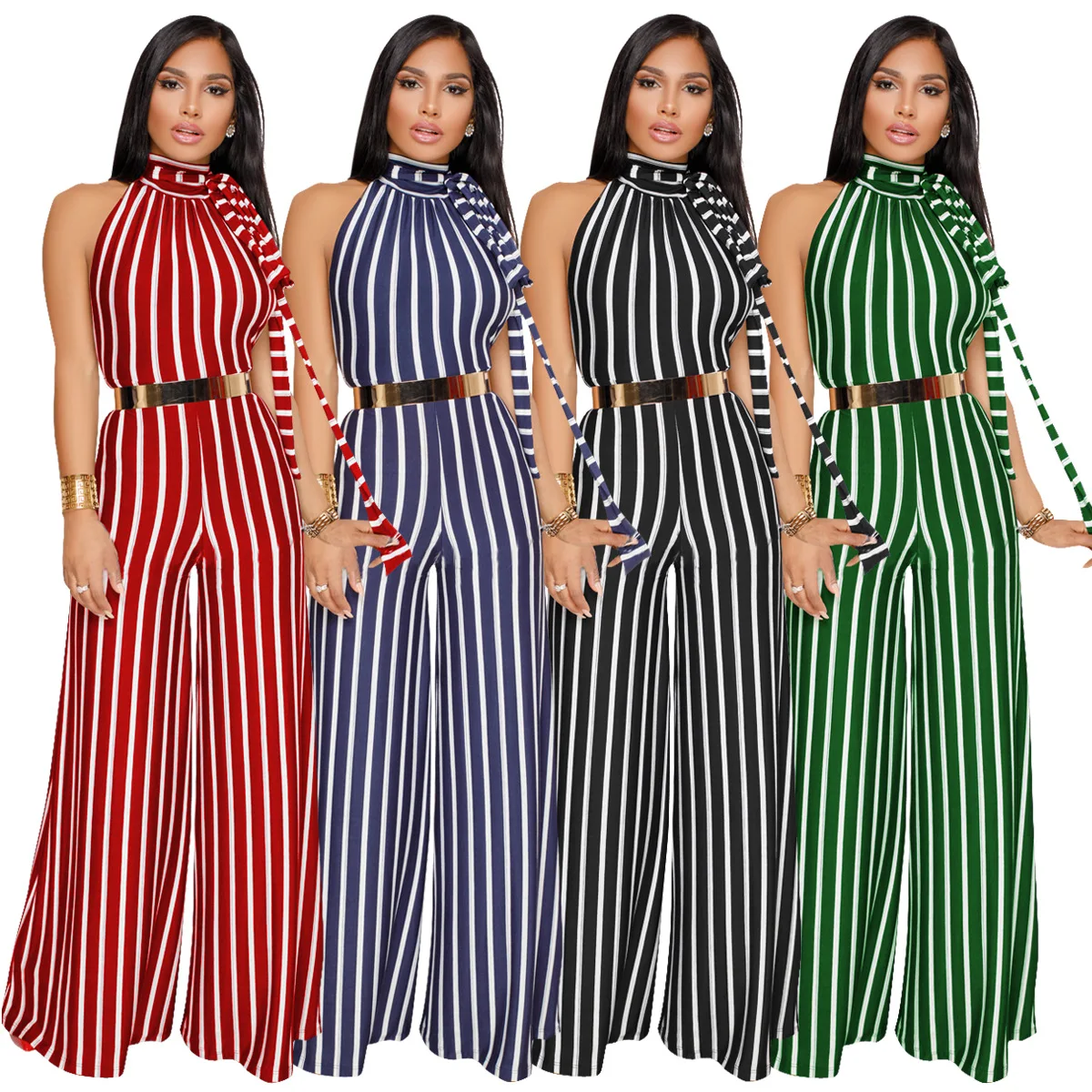 

new style African Women clothing Dashiki fashion Print elastic cloth sleeveless jumpsuits dress
