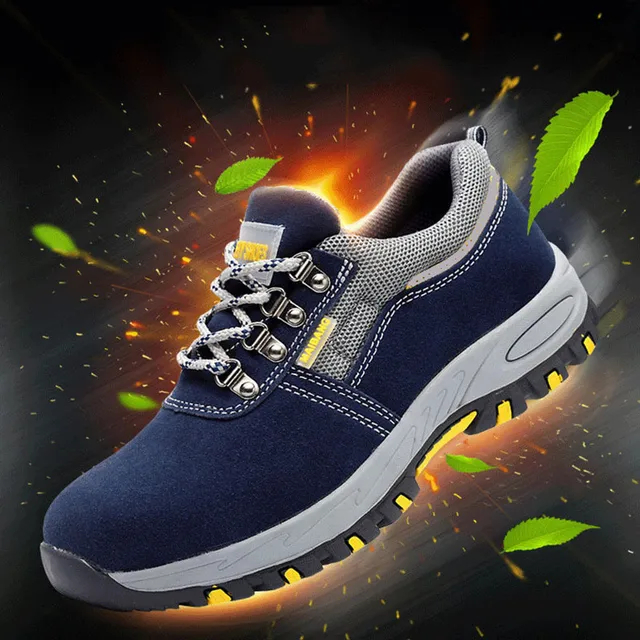 Reflective Anti-Smash Work Sneakers