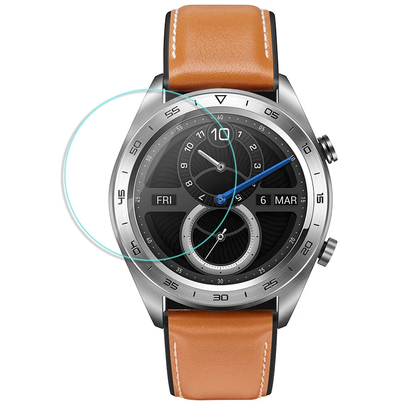 (2 шт.) для смарт часов Huawei Honor Watch Magic закаленное стекло 9H прозрачная