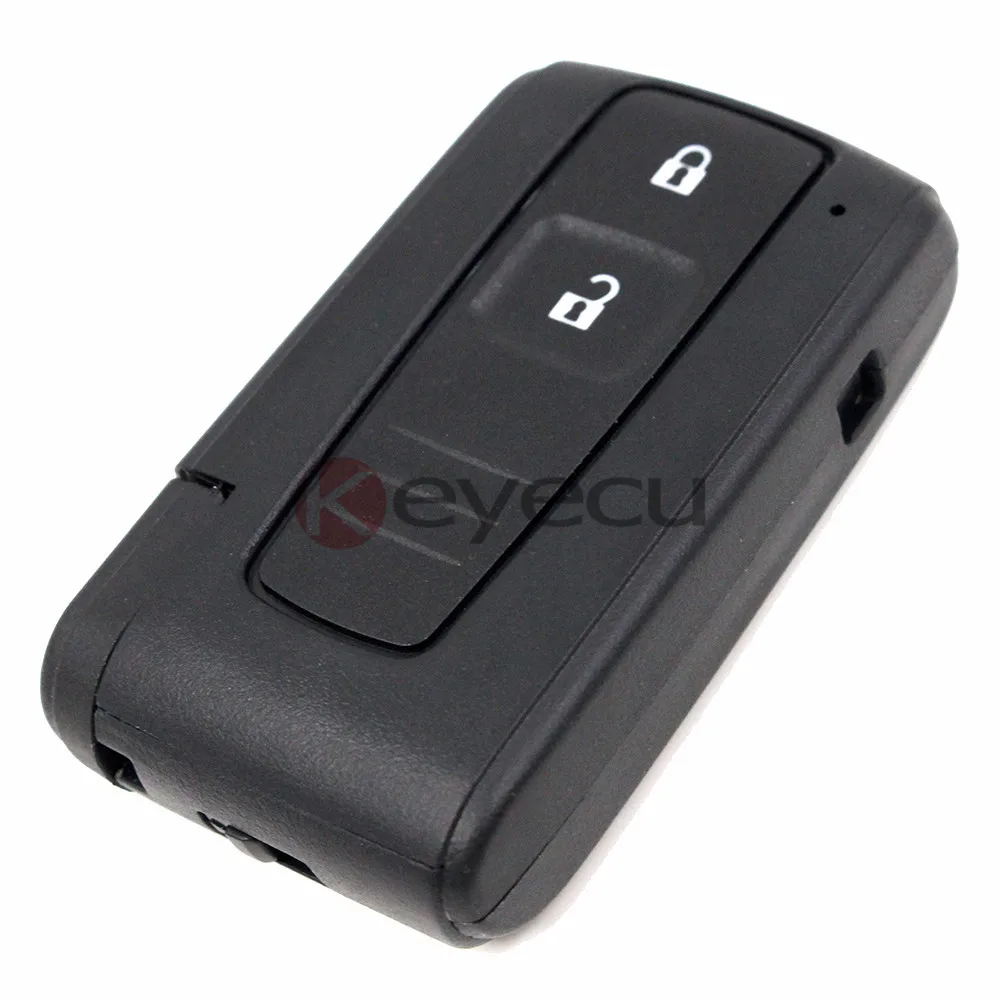 

KEYECU New Keyless Smart Remote Key Shell Case Fob 2 Button for Toyota Prius 2004-2009