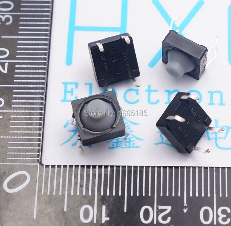 20pcs/lot 8x8x5MM 4PIN Micro Switch Self-reset Conductive Silicone Soundless Tactile Tact Push Button 20pcs/lot 8x8x5MM 4PIN Micro Switch Self-reset Conductive Silicone Soundless Tactile Tact Push Button