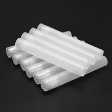 5 шт. 10 мл белые пластиковые флаконы с эфирными маслами со стеклянными роликовыми шариками ароматерапия Парфюмерия Бальзамы для губ рулон бутылок