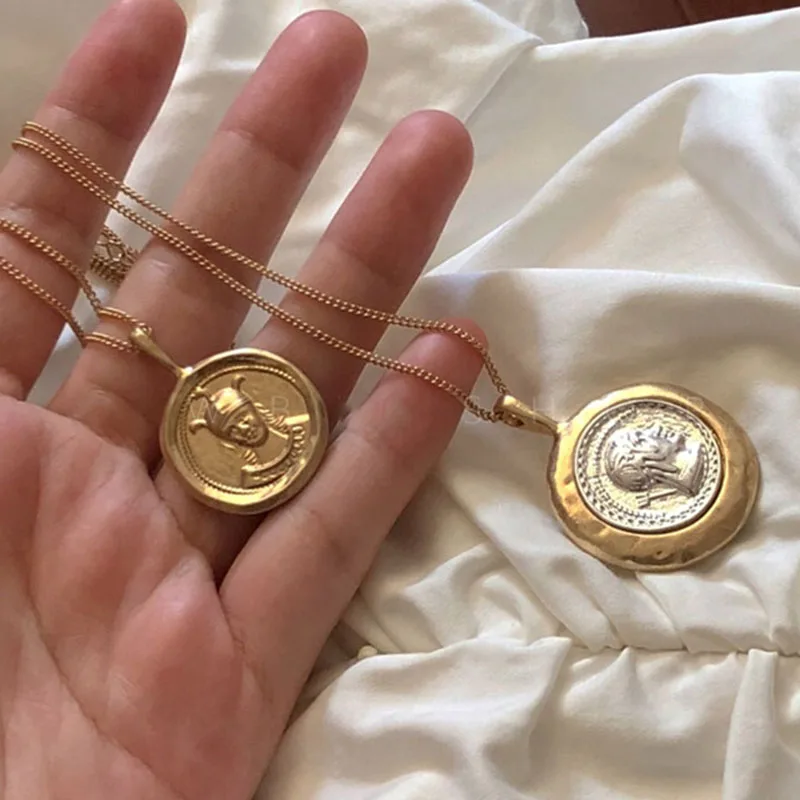 coins necklace