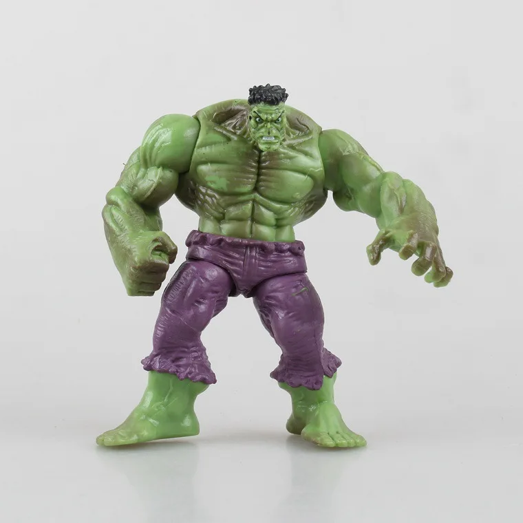 Marvel 4 шт./компл. 12 см Мстители 2 Халк смесь красный серый зеленый ПВХ фигурку Модель