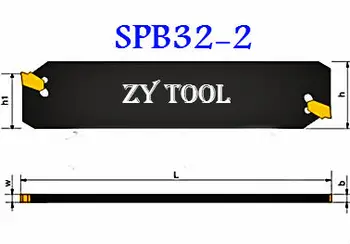 

SPB 232 Indexable Parting Blade 32 mm High,SPB 32-2 Part Blade Lathe Machine,Parting tool for SP200,Turning tool
