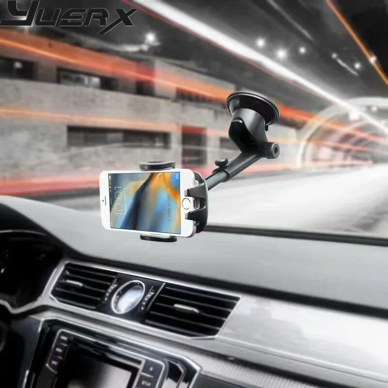  Rotary Suction CD Slot Car Air Vent Clip Mobile Phone Car Holders Stands For Xiaomi MI6 M5X/Wiko Je
