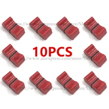 10 шт./лот красный цвет миксер фейдер слайдер фейдер ручки заменить для Аллен и хит XONE 1D 2D 3D 4D 32 62 464 S2