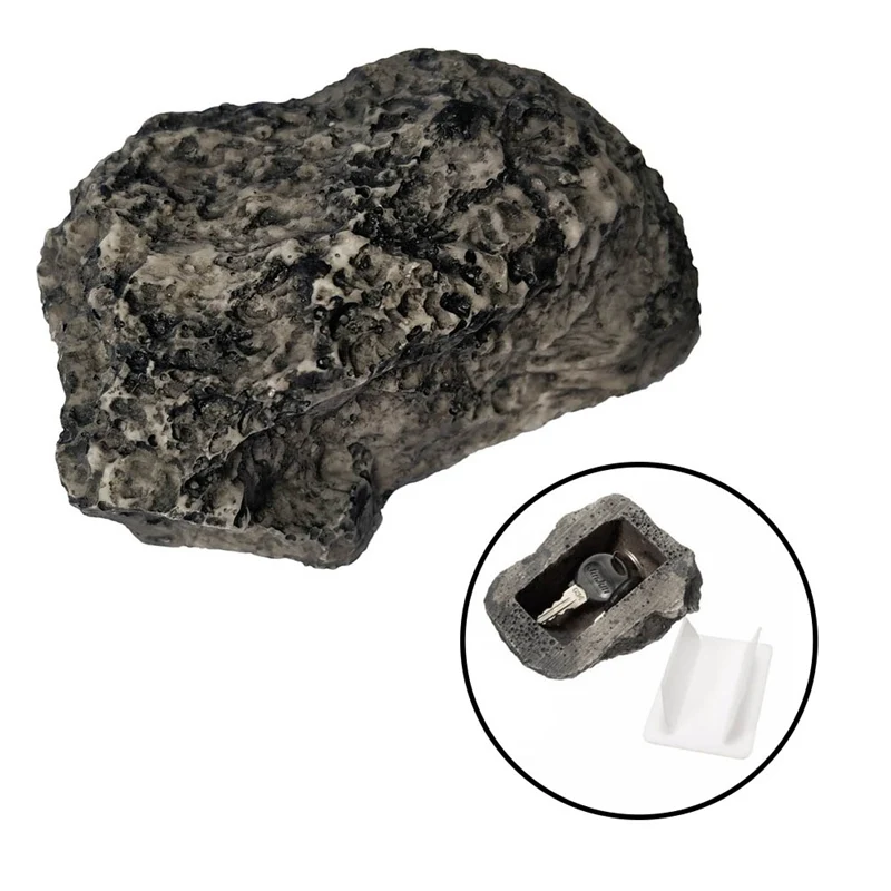 

Simulation Stone Hidden Money Private House Money Key Defense Hide In Stone Security Safe Storage Hiding