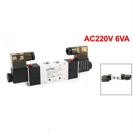 4V320-10 3/8 &quotВпускное отверстие 1/4&quot выхлоп два 2 положения пять 5 ходовой порт