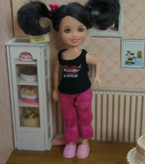 7 clothes only Очень милая одежда; брюки; платье для BB сестры; маленькая кукла kally; BBI00669B - Цвет: 7 clothes only