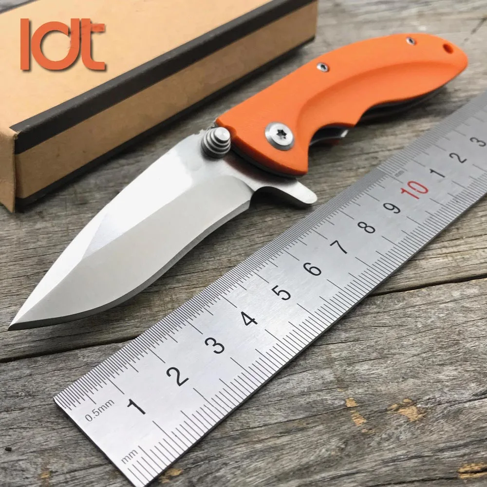 

LDT D2 Blade Folding Knife G10 Handle Knives Rescue Military Tactical Survival Outdoor Pocket Hunting Camping Knife EDC Tools