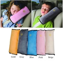 Buy warm new high quality soft Baby Pillow Car Auto Safety Seat Belt Harness Shoulder Pad Cover Children Protection Cushion Support Free Shipping
