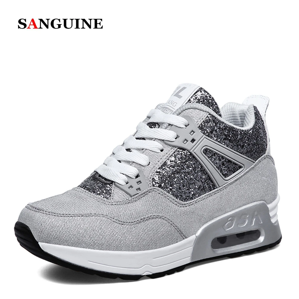 

Women's Sports Shoes New Wild Casual Wear Increased Shoes Thick Bottom Cushion Tide Student Shoes Women