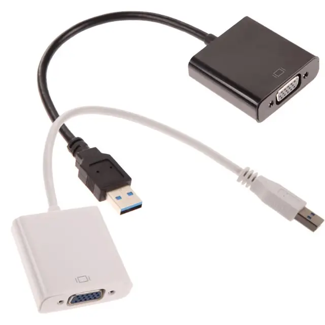 Special Price USB 3.0 to VGA Multi Display Adapter Converter usb2.0/3.0 External Video Graphic Card 1920 X 1080P for laptops Computer PC 