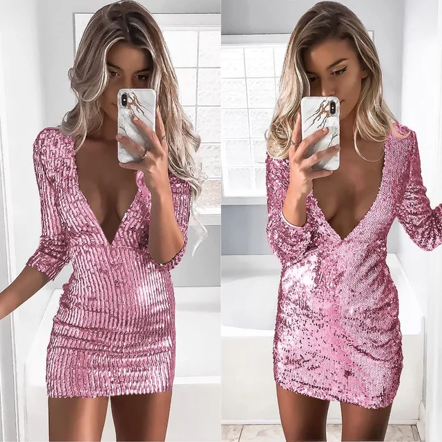 Buy Try Everything 2019 Prom Sexy Sequin Dress Short