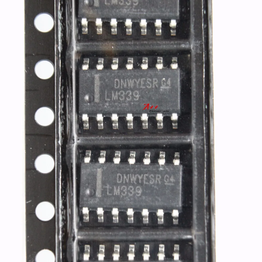 

20PCS Comparators Lo-Pwr Quad Voltage LM339DR LM339 SOP14