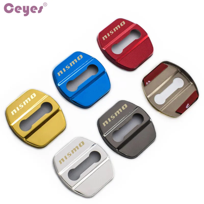 

Ceyes Car Styling Car Emblems Case For Nissan Nismo Juke X-Trail Qashqai Tiida Teana Car-Styling Auto Cover Accessories 4pcs/lot
