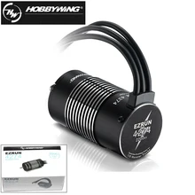 1 шт. Hobbywing EZRUN SL 4274 бесчувственный 4 полюса 2200KV высокочастотный бесщеточный двигатель черный для 1/8 Rc автомобиля