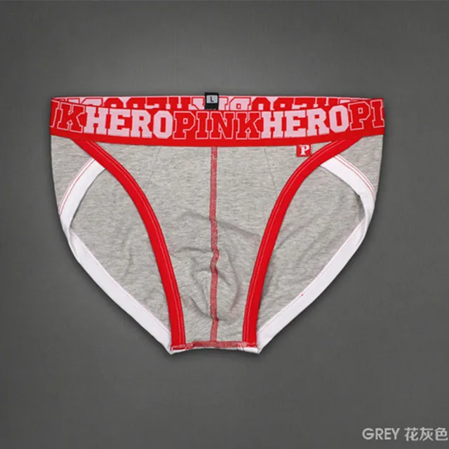 HOT pink heroes Promotional discounts cheap cotton underwear men Sexy