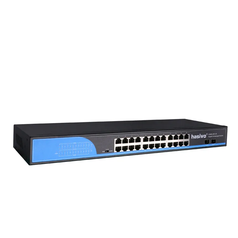 24 RJ45 Port Network Switch 10/100/1000Mbps Switch