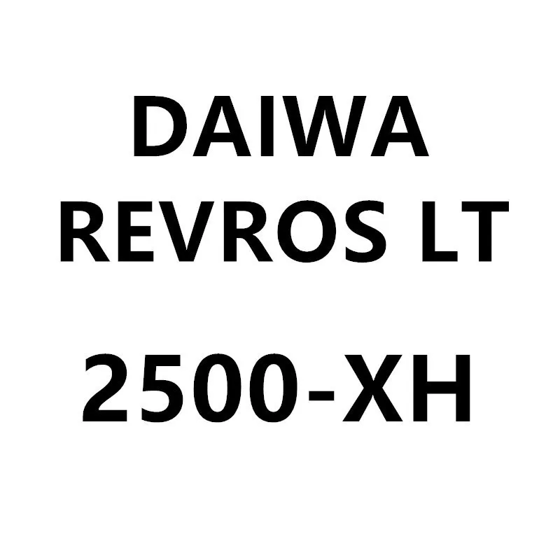 Оригинальная спиннинговая Рыболовная катушка DAIWA REVROS LT, 1000, 2000, 3000, высокое соотношение, 6,2: 1, Макс., 12 кг, спиннинговая катушка для соленой воды - Цвет: 2500XH