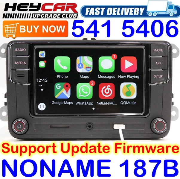 Noname Carplay RCD330 330 г плюс 6," MIB радиоприемник для VW Golf 5 6 Jetta CC Tiguan Passat Polo 6RD 035 187 B 187B 6RD035187B