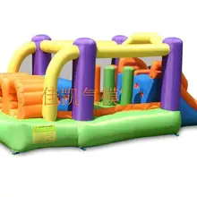 Дешево Горячая Распродажа надувной батут замок