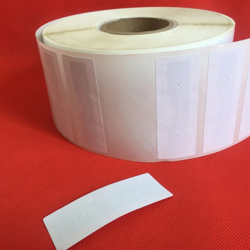 Умный автомобильный контроль доступа rfid uhf tag paper gen2 с длинными наклейками