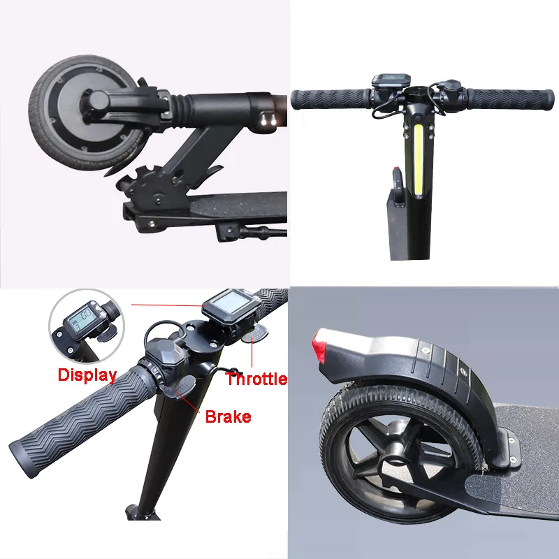  JS Scooter Electric Scooter 5.5'' Motor Patinete Electrico Adulto Foldable Kick e scooter Electric 