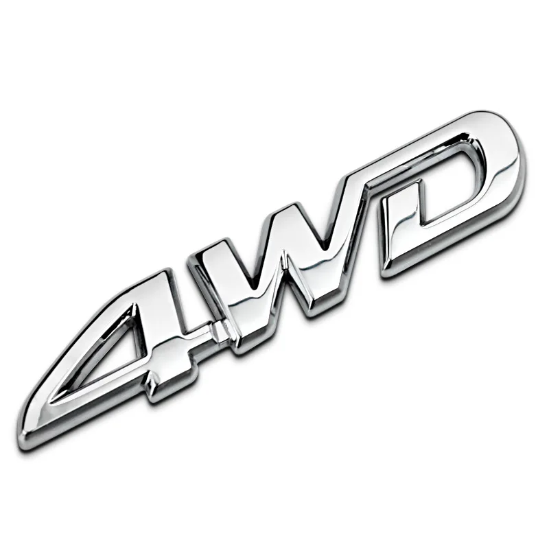 3D 4WD эмблема значок наклейка автомобиля Наклейка для Toyota RAV4 Land Cruiser Prado Hilux Highlander