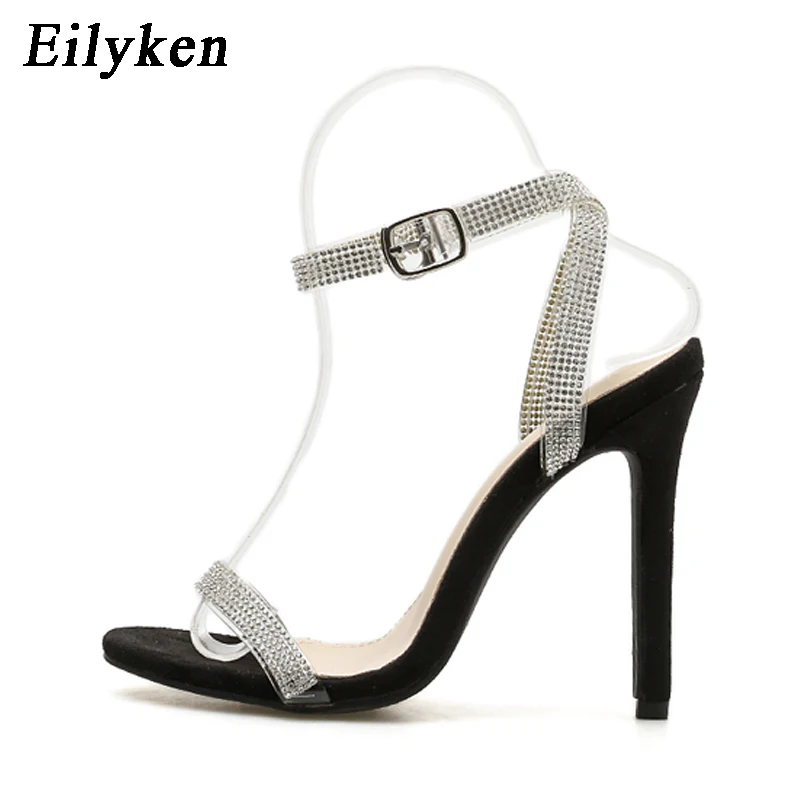 Eilyken/женские сандалии-гладиаторы с блестками, на тонком каблуке Eilyken/женские сандалии-гладиаторы с блестками, на тонком каблуке