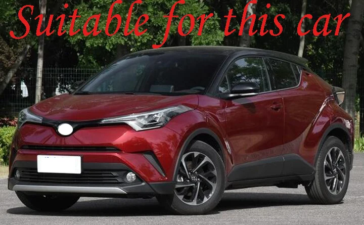 For Toyota C-HR CHR Plastic Exterior Visor Vent Shades Window Sun Rain Guard Deflector 4pcs