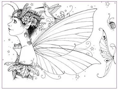 

Wing girl Transparent Clear Stamp for DIY scrapbooking seal Card Making C77