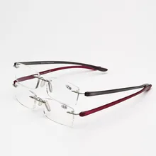 SALUTTO, модные бескаркасные очки для чтения, для мужчин и женщин, прозрачные линзы+ 1/+ 1,5/+ 2/+ 2,5/+ 3/+ 3,5/+ 4, очки унисекс