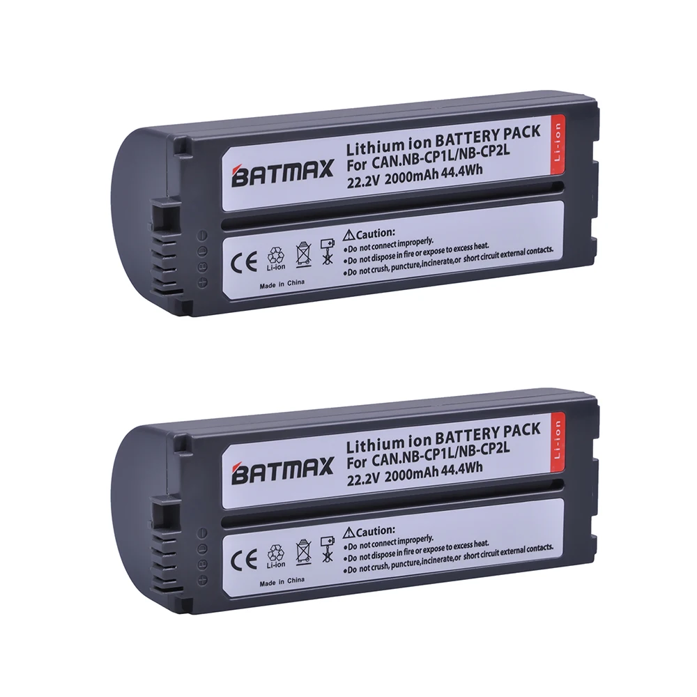 Bateria + Adaptador de Carregador para Canon Cp2l Nb-cp2l Nb-cp1l Selphy Cp100 Cp200 Cp220 Cp300 Cp330 Cp400 Cp1300 2 Pçs 2000 Mah nb - Image 2