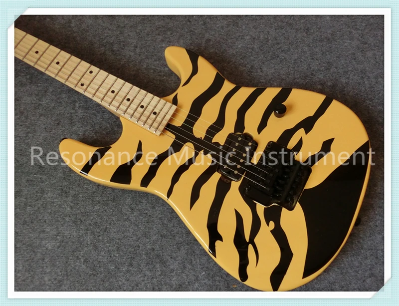 

Custom Shop China OEM Suneye Electric Guitar With Tiger Grain Finish Maple Fretboard Guitar Neck For Sale