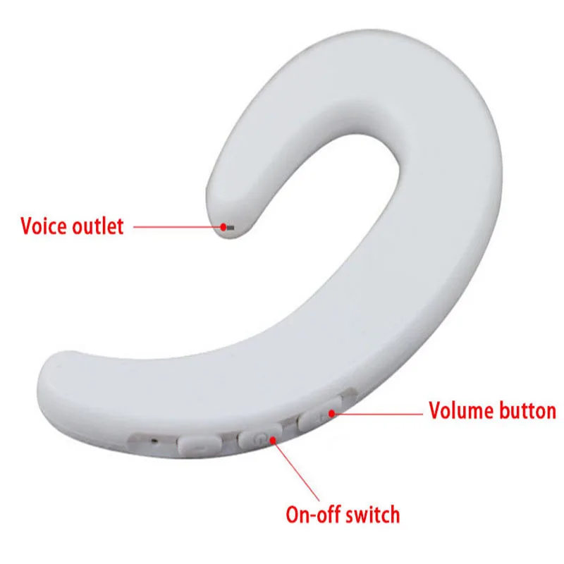 S 103 Портативный Bluetooth наушники мини ухо крюк Беспроводной стерео с микрофоном для