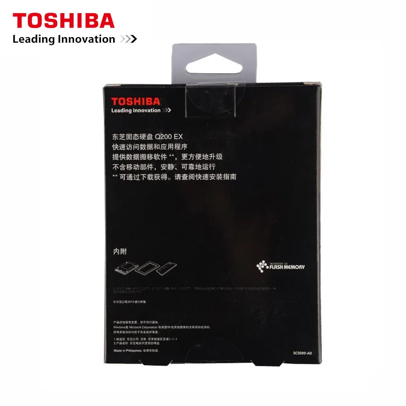  Original TOSHIBA 240 GB Interne Solid State Drive Q200EX MLC 25 