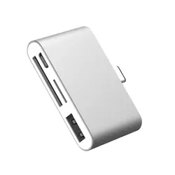 Для чтения карт type-C USB-C к USB 2,0 SD/Micro SD/TF OTG адаптер карты для ноутбука/USB-C телефон type C Многофункциональный переходник