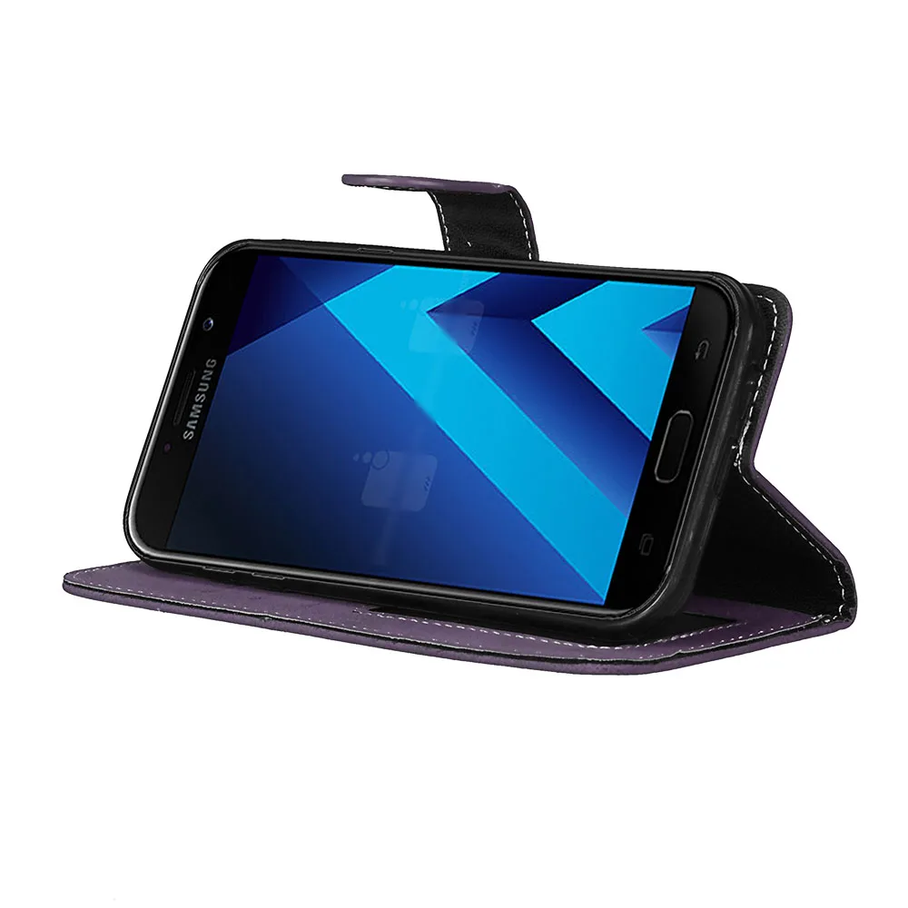 Чехол-книжка для samsung Galaxy A7(), кожаный чехол для samsung Galaxy A7 a720f, 5,7 дюймов, чехол-кошелек, подставка, сумки для мобильных телефонов