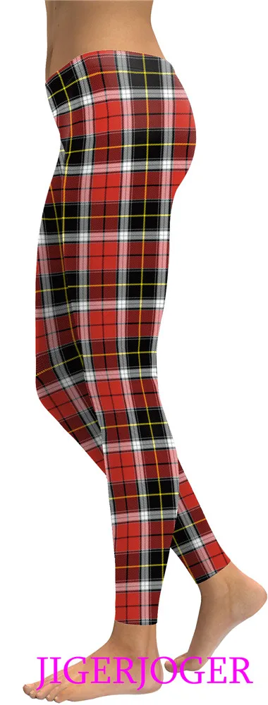 Red grids legging (2)