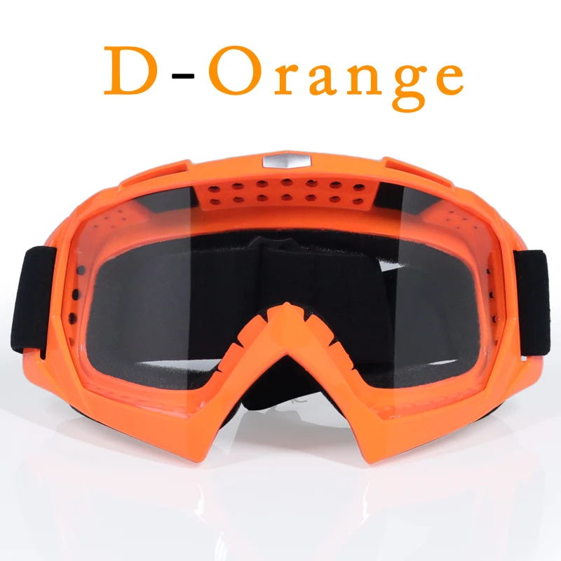 Высокое качество лыжные очки Спортивные Гонки внедорожные очки для мотокросса очки для шлема гонки Gafas Dirt Bike ATV MX goggles - Цвет: 18