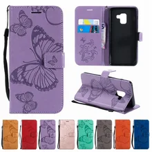 Кожаный флип-чехол для samsung galaxy J1 J2 J3 J5 J7 S5 S6 S7 край S8 S9 плюс A5 A3 A6 A8 J4 J6 крышка чехол для телефона